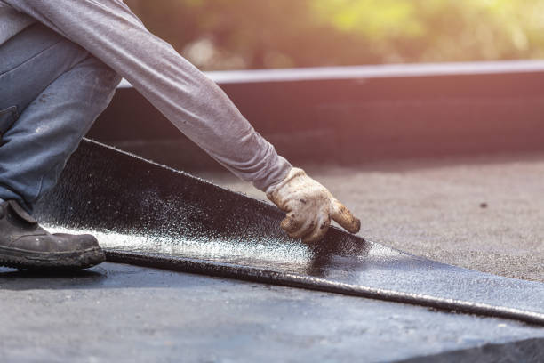 Professional Waterproofing technician working in Lignum, VA